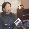 Trưởng Văn phòng Liên hợp quốc về chống Ma túy và Tội phạm (UNODC), bà Xiaohong Li, trả lời phỏng vấn phóng viên TTXVN tại New York. (Ảnh: Hoài Thanh/TTXVN)