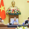 Chủ tịch Quốc hội Trần Thanh Mẫn phát biểu. (Ảnh: Doãn Tấn/TTXVN)