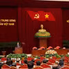 Tổng Bí thư, Chủ tịch nước Tô Lâm phát biểu bế mạc Hội nghị lần thứ tư Ban Chấp hành Trung ương Đảng khóa XIV. (Ảnh: Thống Nhất/TTXVN)