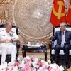 Tổng Bí thư Chủ tịch nước Tô Lâm tiếp Đô đốc Samuel Paparo, Tư lệnh Bộ Chỉ huy Thái Bình Dương (Hoa Kỳ). (Ảnh: Thống Nhất/TTXVN)