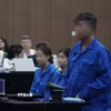 Bị cáo Nguyễn Bá Hoan (cựu Thứ trưởng Bộ Lao động, Thương binh và Xã hội (cũ), nay là Bộ Nội vụ) khai báo tại phiên tòa ngày 18/8. (Ảnh: Kim Anh/TTXVN)