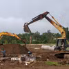 Dự án Khu tái định cư phường IV Vị Thanh (phường Vị Tân) thời gian qua chậm tiến độ đang được ngành chức năng, địa phương khắc phục nhằm đảm bảo giải ngân đạt kế hoạch. (Ảnh: Duy Khương/TTXVN)
