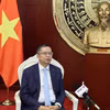 Đại sứ Việt Nam tại Trung Quốc Phạm Thanh Bình. (Ảnh: Quang Hưng/TTXVN)