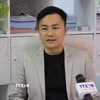 Tiến sỹ Nguyễn Tuấn Nghĩa trả lời phỏng vấn của phóng viên TTXVN. (Ảnh: Lê Đạt/TTXVN )