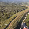 Quang cảnh khu phi quân sự (DMZ) nằm giữa biên giới Hàn Quốc và Triều Tiên. (Ảnh: Yonhap/TTXVN)