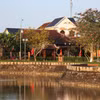 Khu lưu niệm cố Thủ tướng Phạm Văn Đồng tại xã Mộ Đức (Quảng Ngãi). (Ảnh: Phạm Cường/TTXVN)