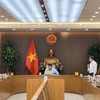 Phó Thủ tướng Nguyễn Chí Dũng họp rà soát tình hình triển khai các dự án phục vụ Hội nghị APEC 2027. (Ảnh: Chu Thanh Vân/TTXVN)