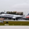 Máy bay của hãng hàng không American Airlines. (Ảnh: AFP/TTXVN)