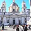 Nhà thờ Sant Agnese ở Piazza Navona, Italy. (Ảnh: Thanh Hải/TTXVN)