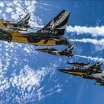 Đội bay biểu diễn Black Eagles. (Ảnh: Air Force)