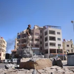 Các lực lượng an ninh Syria. (Ảnh: THX/TTXVN)