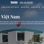 Báo Nhân Dân ra mắt chuyên trang Quốc hội Việt Nam