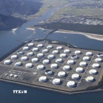 Cơ sở dự trữ dầu quốc gia Shibushi ở Kagoshima, Nhật Bản. (Ảnh: Kyodo/TTXVN)
