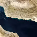Eo biển Hormuz. (Ảnh: Daily Tribune/TTXVN)