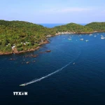 Vùng biển đảo phía nam đảo Phú Quốc. (Ảnh: Dương Giang/TTXVN)