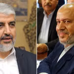 Hai ứng viên Khaled Mashaal (trái) và Khalil al-Hayya (phải). (Ảnh: Reuters)
