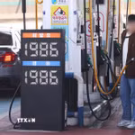 Một trạm xăng ở Seoul, Hàn Quốc. (Ảnh: Yonhap/TTXVN)