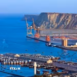 Quang cảnh cảng Chabahar của Iran. (Ảnh: IRNA/TTXVN)
