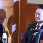 Cựu Tổng thống Hàn Quốc Yoon Suk Yeol. (Ảnh: THX/TTXVN)