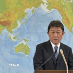Ông Toshimitsu Motegi. (Ảnh: Kyodo/TTXVN)