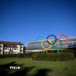 Trụ sở Ủy ban Olympic Quốc tế (IOC) tại Lausanne, Thụy Sĩ. (Ảnh: AFP/TTXVN)