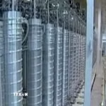 Bên trong cơ sở hạt nhân Natanz của Iran. (Ảnh: IRNA/TTXVN)