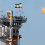 Một cơ sở lọc dầu của Iran. (Ảnh: IRNA/TTXVN)