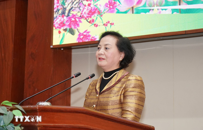 Phó Thủ tướng Chính phủ Phạm Thị Thanh Trà. (Ảnh: Hữu Chí/TTXVN)