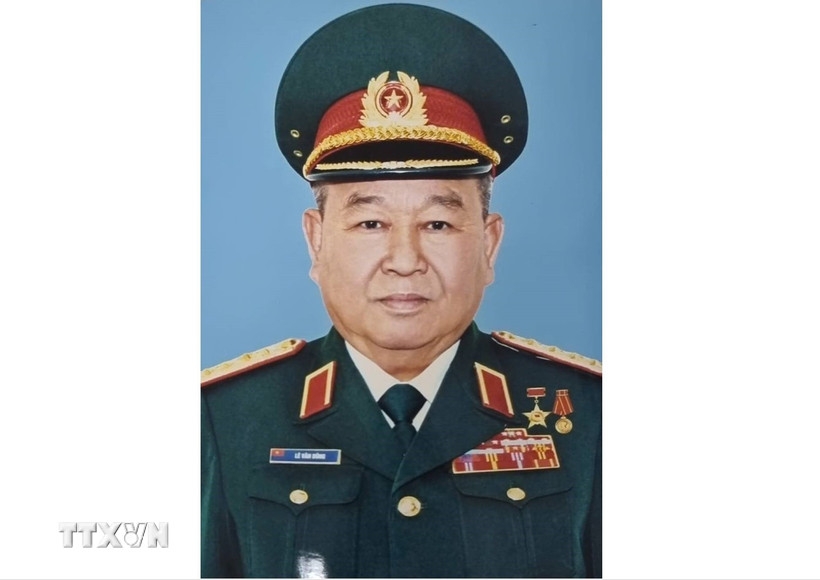 Đại tướng, Anh hùng Lực lượng vũ trang Nhân dân Lê Văn Dũng. (Ảnh: TTXVN phát)
