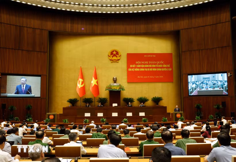 Tổng Bí thư, Chủ tịch nước Tô Lâm phát biểu chỉ đạo. (Ảnh: Thống Nhất/TTXVN)