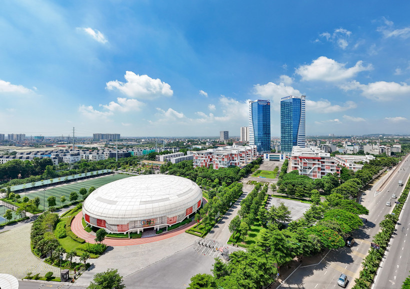 Toàn cảnh Đại học Phenikaa. (Ảnh: TTXVN phát)