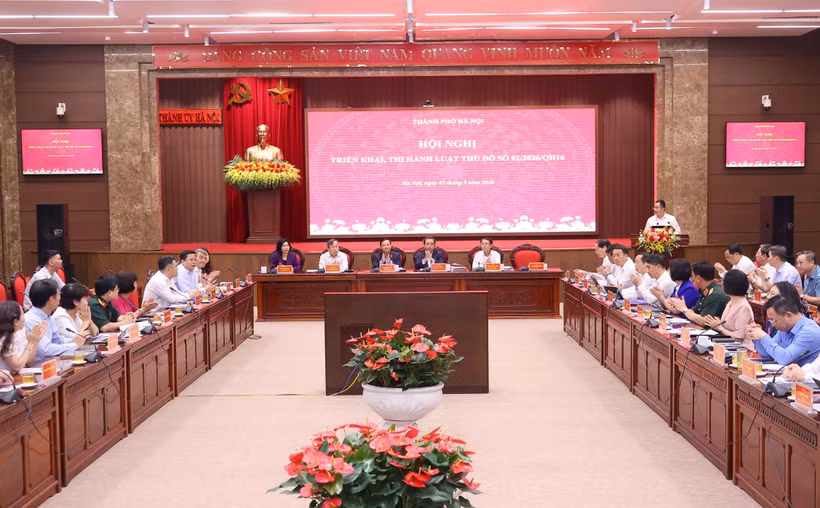 Quang cảnh hội nghị. (Ảnh: Văn Điệp/TTXVN)