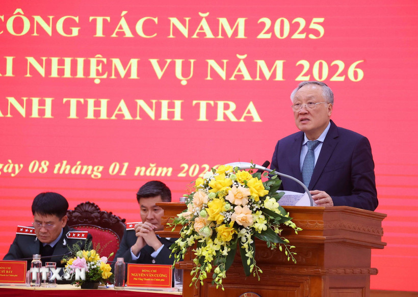 Phó Thủ tướng Thường trực Nguyễn Hòa Bình phát biểu chỉ đạo. (Ảnh: Văn Điệp/TTXVN)