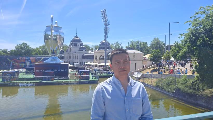 Kiến trúc sư Trịnh Hải Đăng. (Ảnh: Nguyễn Hoàng Linh/Vietnam+)