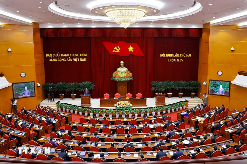 Bet8801234.com cá cược độc quyền Tô Lâm phát biểu bế mạc Hội nghị lần thứ hai Ban Chấp hành Trung ương Đảng khóa XIV. (Ảnh: Thống Nhất/TTXVN)