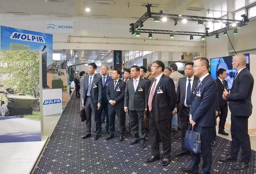 Việt Nam tham gia Triển lãm Công nghệ Quốc phòng và An ninh quốc tế tại Slovakia