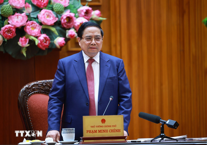 Thủ tướng Phạm Minh Chính. (Ảnh: Dương Giang/TTXVN)