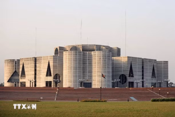 Tòa nhà Quốc hội Bangladesh ở Dhaka. (Ảnh: Getty Images/TTXVN)