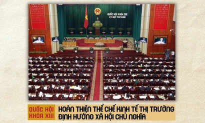 Quốc hội khóa XIII: Hoàn thiện thể chế kinh tế thị trường định hướng XHCN