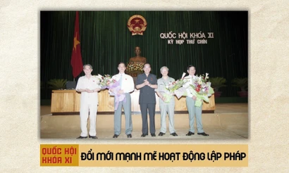 Quốc hội khóa XI: Đổi mới mạnh mẽ hoạt động lập pháp