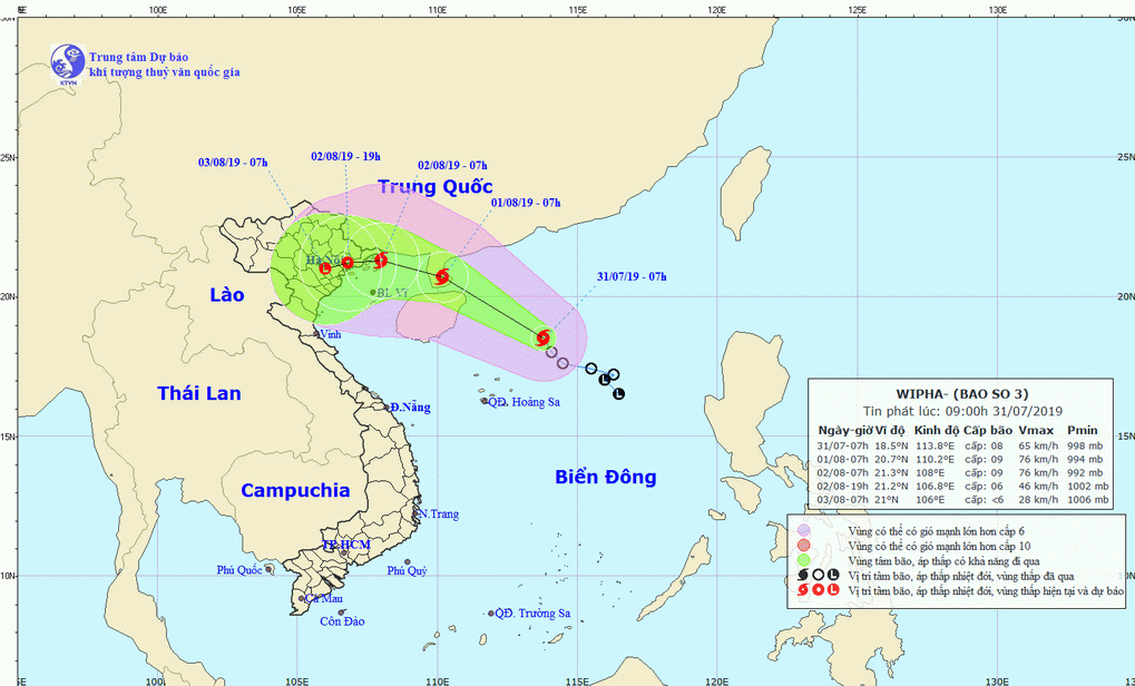 Triển khai các phương án ứng phó với cơn bão số 3 trên Biển Đông ảnh 2