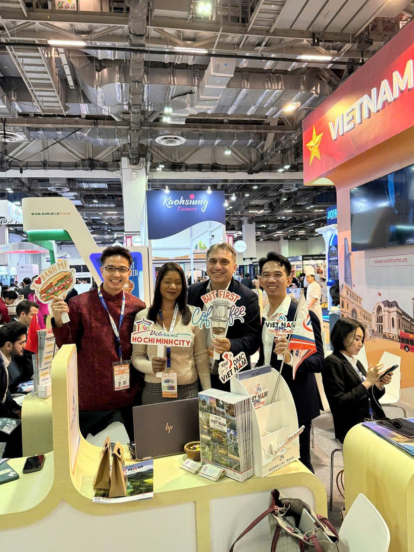 Sở Du lịch Thành phố Hồ Chí Minh chủ trì tổ chức Chương trình Xúc tiến Du lịch tại Hội chợ Du lịch Quốc tế ITB Asia 2025 diễn ra tại Singapore.(Ảnh: PV/Vietnam+)