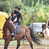 Các "học viên nhí" sẽ được hướng dẫn những kỹ thuật cưỡi ngựa bài bản bởi các huấn luyện viên chuyên nghiệp. (Ảnh: vietgangz)
