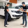 Doanh số thị trường ôtô Việt Nam đối mặt với sự sụt giảm mạnh trong tháng đầu năm 2024. (Ảnh: Minh Hiếu/Vietnam+)