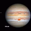 (Tư liệu) Hình ảnh Sao Thổ và Mặt trăng Europa do kính viễn vọng không gian Hubble của NASA chụp ngày 17/9/2020. (Ảnh: AFP/TTXVN)