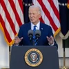 Tổng thống Joe Biden phát biểu tại Nhà Trắng. (Ảnh: THX/TTXVN)