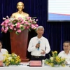 Phó Chủ tịch UBND Thành phố Hồ Chí Minh Võ Văn Hoan. (Ảnh: Tiến Lực/TTXVN)