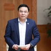 Tổng Giám đốc Tập đoàn Dầu khí Việt Nam Lê Mạnh Hùng giữ chức Chủ tịch Hội đồng Thành viên Tập đoàn. (Ảnh: Dương Giang/TTXVN)