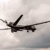 Máy bay do thám không người lái MQ-9 Reaper của Mỹ tham gia bay huấn luyện tại Michigan (Mỹ). (Ảnh: AFP/TTXVN)