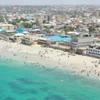 Một khu nghỉ dưỡng bên bờ biển ở thủ đô Mogadishu. (Ảnh: stratnews global)